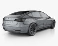 Tesla Model 3 Prototipo 2016 Modello 3D
