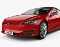 Tesla Model S 2015 3D-Modell