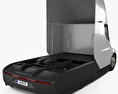 Tesla Semi Schlafkabine Sattelzugmaschine 2018 3D-Modell