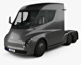 Tesla Semi Day Cab トラクター・トラック 2018 3Dモデル