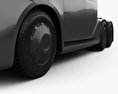 Tesla Semi Day Cab Сідловий тягач 2020 3D модель