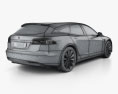 Tesla Model S Remetz Car Shooting Brake 2020 Modello 3D