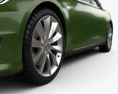 Tesla Model S Remetz Car Shooting Brake 2020 3d model