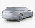 Tesla Model S Remetz Car Shooting Brake 2020 Modello 3D