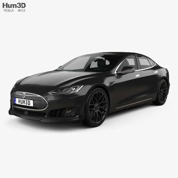 Tesla Model S Brabus 2020 3D模型