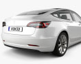 Tesla Model 3 2021 3D модель