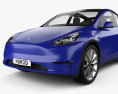 Tesla Model Y 2022 3d model