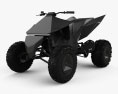 Tesla Cyberquad ATV 2019 3Dモデル