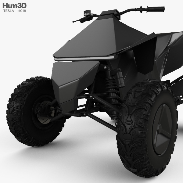 Tesla Cyberquad ATV Collection 3D Model | lupon.gov.ph