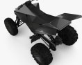 Tesla Cyberquad Квадроцикл 2019 3D модель top view