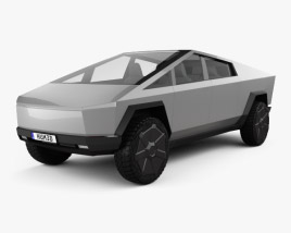 Tesla Cybertruck 2022 3Dモデル