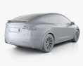 Tesla Model X Plaid 2022 3D модель