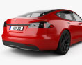 Tesla Model S Plaid 2022 3D-Modell