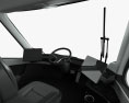Tesla Semi Sleeper Cab Camion Trattore con interni e motore 2018 Modello 3D dashboard