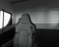 Tesla Semi Sleeper Cab Сідловий тягач з детальним інтер'єром та двигуном 2018 3D модель