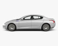 Thunder Power EV 2016 3d model side view