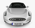 Thunder Power EV 2016 3d model front view