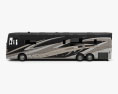 Tiffin Zephyr Motorhome Bus 2018 3D-Modell Seitenansicht