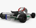 Tony Kart Rocky EXP 2014 3D 모델  back view