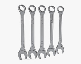 Wrench Set 3D model