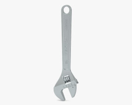 Adjustable Wrench 3D model