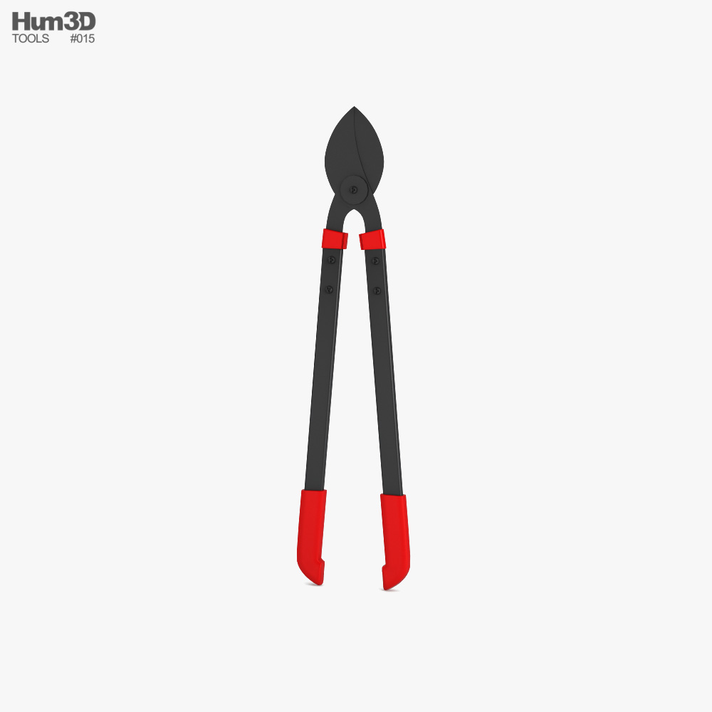 Large Bypass Lopper 3D model