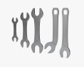 Wrench Set 002 3d model
