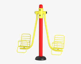 Playground Swing Seats Modelo 3D