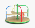Spielplatz Karussell 3D-Modell