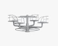 Aire De Jeux Carrousel 2 Modèle 3d