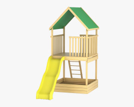 Slide de parque infantil Modelo 3d