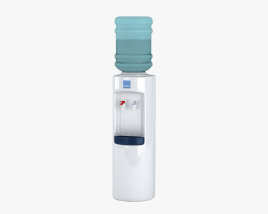Refrigerador de água para escritório Modelo 3d