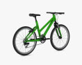 自行车 绿色 3D模型