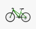 Fahrrad Grün 3D-Modell