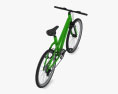 自行车 绿色 3D模型