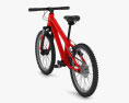 Fahrrad Rot 3D-Modell