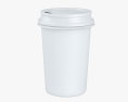 White Paper Coffee Cup 3d model