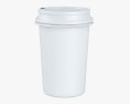 White Paper Coffee Cup 3d model