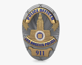 Police Badge 3D model