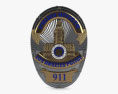 警察 徽章 3D模型