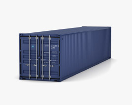 Shipping Container 40ft Modello 3D