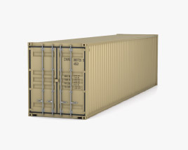 Shipping Container 40' HC Modello 3D