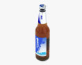 Snow Beer Bottle 3d model