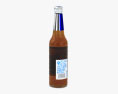 Snow Beer Bottle 3d model