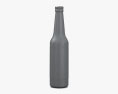 Snow Beer Bottle 3d model