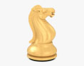 Schachritter Weiß 3D-Modell
