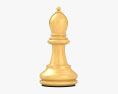 Classic Chess Bishop White 3d model