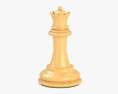 Classic Chess Queen White 3d model