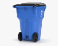 95 Gallon Trash Container 3d model