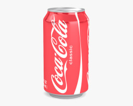 coca cola can 3d model